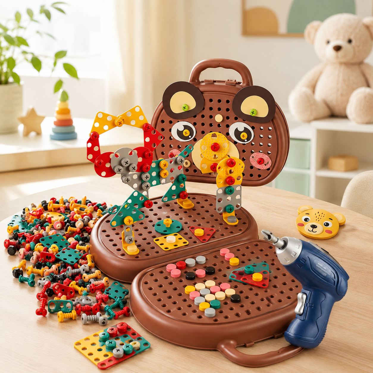Kids STEM Drill & Build Set
